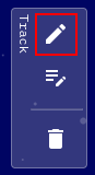Track pencil toolbar